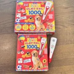 はじめてずかん 1000 電子ペン付き 箱つき