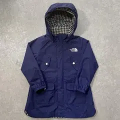 ノースフェイス マウンテンパーカ ジャケット ネイビー キッズ用 フード