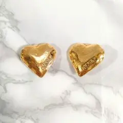 モスキーノ MOSCHINO イヤリング ハート ゴールドのサムネイル