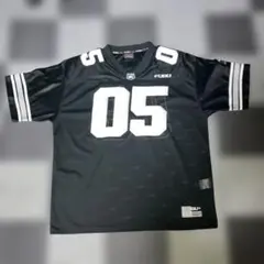 FUBU フットボールシャツ ゲームシャツ ブラック 05