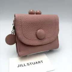 極美品★ジルスチュアート★ルナティ がま口３つ折り財布 ガマ口 ミニ財布★ピンクのサムネイル