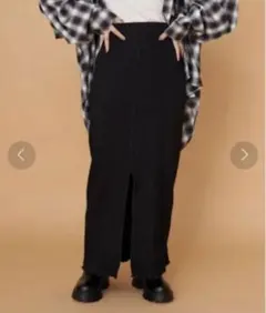 CIAOPANIC うねうねメローＩラインスカート