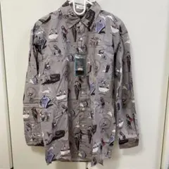 グラニフ　ナイトメアビフォアクリスマス　グレーシャツ　Sサイズ