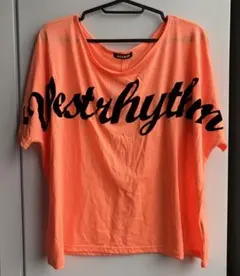 【Y2K】ANAP オレンジ ロゴTシャツ オーバーサイズ ビビッドカラーのサムネイル