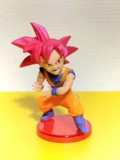 ドラゴンボール DBワールドコレクタブル　超サイヤ人ゴッド 孫悟空 フィギュア