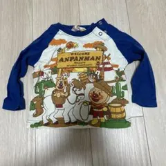 アンパンマン　長袖Tシャツ　ロンT 80