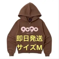 9090 girl OG Logo Valentine Zip Hoodie M