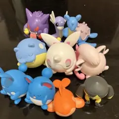 ポケモン フィギュア 10体セット 肩ズン　まんぷくぱくぱく　みんなのラプラス