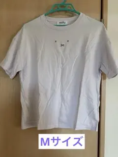 ミッフィー　Tシャツ　綿　M くすみパープル
