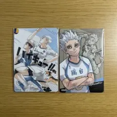 ハイキュー展 原画展 FINAL マグネットステッカー 鴎台 星海光来 セット