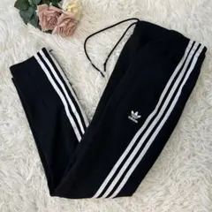 L アディダス ファイアーバード パンツ　ズボン 黒　レディース