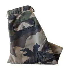 フランス軍民間品 CE迷彩/ミリタリーパンツ/f2/古着/42/実寸W30L32