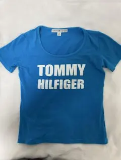 TOMMY HILFIGER 半袖Tシャツ 青