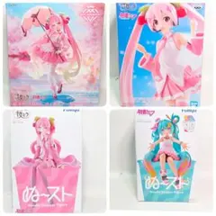 初音ミク プライズフィギュア 5体セット まとめ売り - メルカリ
