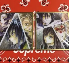 時透無一郎　冨岡義勇　宇髄天元　アクリル色紙　鬼滅の刃　2枚　イラストギャラリー