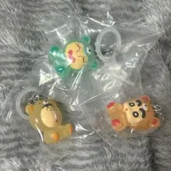 ◎クレヨンしんちゃん めじるしアクセサリー みんなでくまパジャマ◎