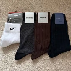 新品未使用 NIKE renoma メンズ靴下 3足セット 25〜28cm
