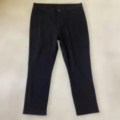 UNIQLO ウルトラストレッチクロップドレギンスパンツ XXL ブラック