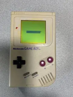 通電します。Nintendo GAME BOY 本体 ジャンク品