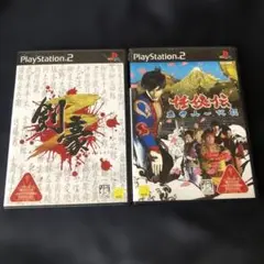 剣豪3 任侠伝　ps2ソフト2本セット