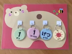 日めくりカレンダー　《ふりむき　くまさん》のサムネイル