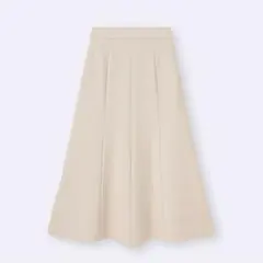 カットソーフレアスカートQ ジーユー　GU 30natural ナチュラル