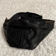 良品！PORTER ポーター TANKER タンカー ウエストポーチ 黒