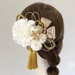 髪飾り　卒業式　成人式　振袖　袴　ヘアアクセサリー　結婚式　和玉