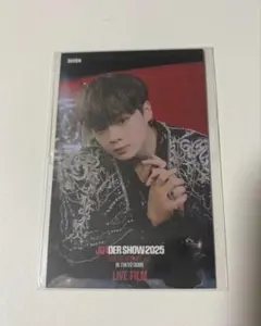 鶴房汐恩 JO1DER SHOW2025 LIVE FILM ムビチケ特典