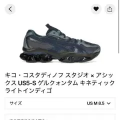 Kiko Kostadinov ASICSゲルクォンタムキネティック