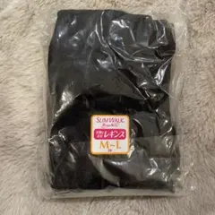 SLIMWALK 美脚&美尻レギンス M-L ブラック 着圧