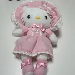 希少⭐︎タグ付き⭐︎2000年キティフレンチスタイルぬいぐるみ 希少❤️キティ フレンチスタイル ぬいぐるみ 2000 限定 レア 訳あり