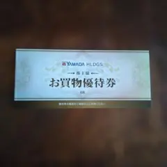 ヤマダ電機　お買物優待500円券×6枚