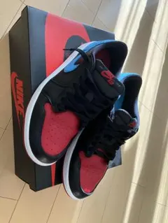 NIKE Air Jordan 1 Low 赤黒青 ウィメンズ28cm