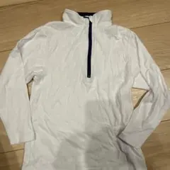 120【アルパイン】Alpine Design ホワイト長袖カットソー 白