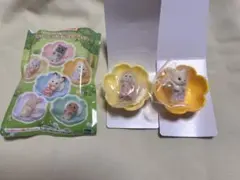 赤ちゃん＆お花のベットセット　2点