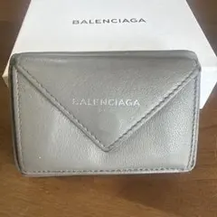 BALENCIAGA バレンシアガ 三つ折り財布 グレーのサムネイル