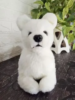 羊毛フェルト)ウエストハイランドホワイトテリア 【首かしげ 舌出し