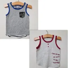 GLOBAL WORK COMME CA ISM タンク 2枚セット