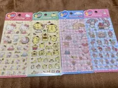サンリオ 4枚マイメロ　ハローキティ ポムポムプリン シナモロール 　5size