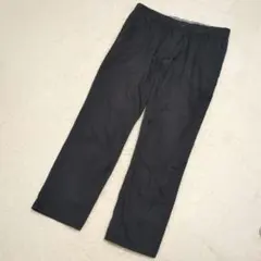 LL 大きいサイズ イージーパンツ 黒 ウエストゴム 速乾 ストレート 紐付