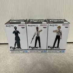 チェンソーマン Figuno フィギュア 3種セット　デンジ　レゼ（ボム）