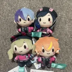 プロセカ　ふわぷちマスコット　ビビバス　4個セット