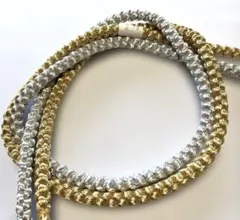 ◆和装帯締め　成人式など　金糸銀糸