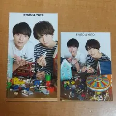 髙橋優斗 作間龍斗 HiHi Jets Myojo 厚紙 2枚 セット