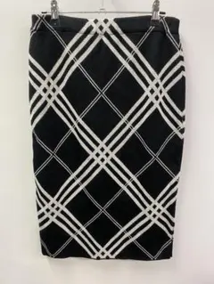 TONAL（トーナル） JQチェックニットスカート 38