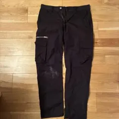 CK CALVIN KLEIN ブラックカーゴパンツ