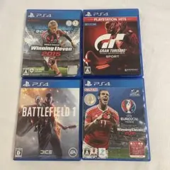 PS4 BEST版 グランツーリスモSPORT他まとめ売り4点セット