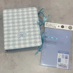 【匿名配送】A5サイズ 6穴 バインダー & シール台紙 セット