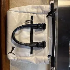 PUMA ホワイト ブラック バッグ プーマゴルフバッグ　ラウンドトートバッグ